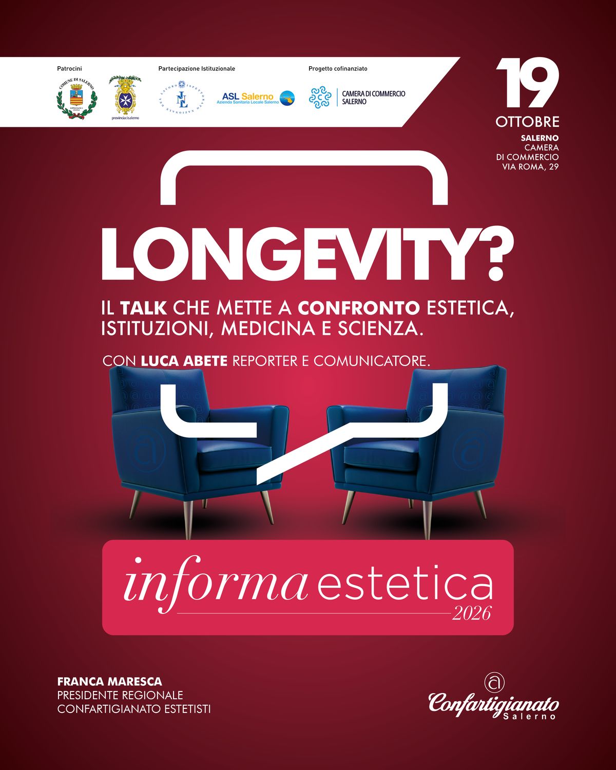 Locandina InformaEstetica 2026 LONGEVITY?
