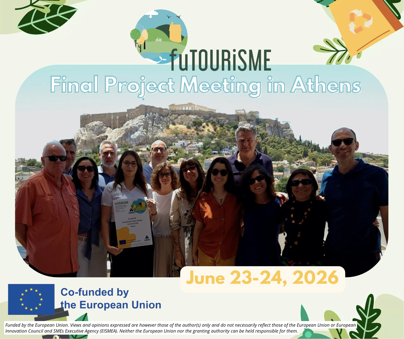 fuTOURiSME: i partner ad Atene per consolidare l’eredità del progetto